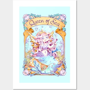 Queen of Sea Posters and Art